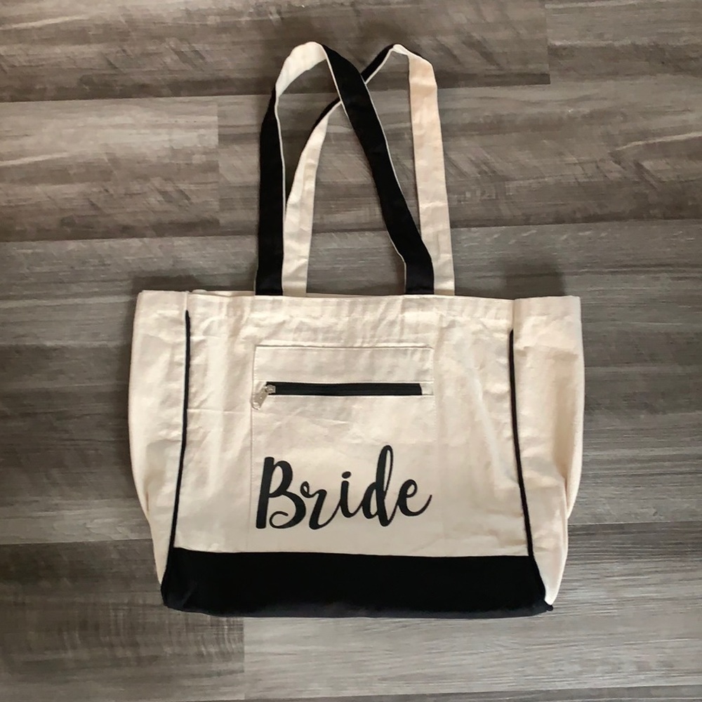 Canvas ‘Bride’ Tote